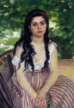 Pierre Auguste Renoir : Gypsy Girl II